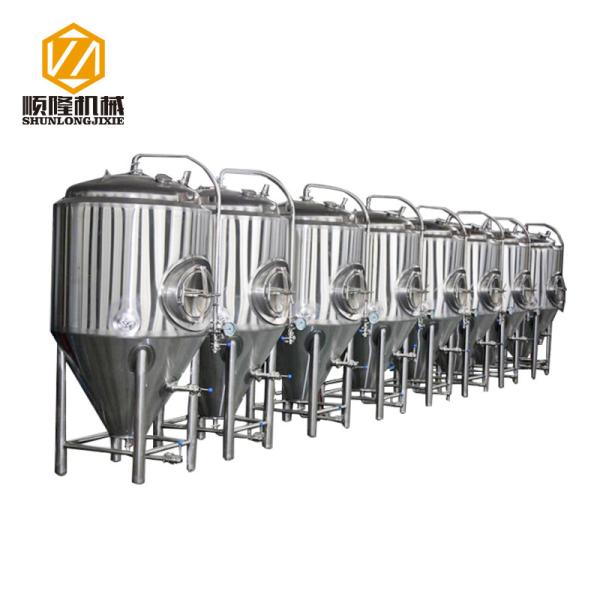 Conical Beer Fermenter Stainless Steel Food Grade 10hl With Temperature Control