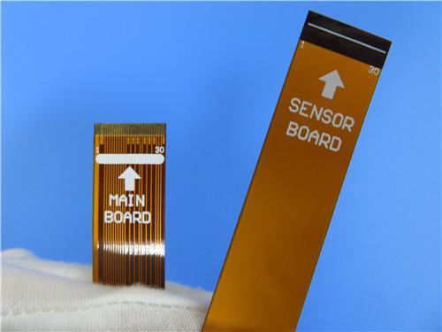Double Sided Flexible PCBs from Shenzhen Polyimide PCBs with 0.15mm thick
