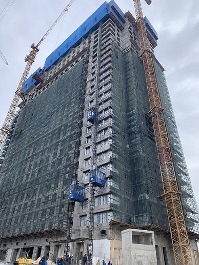 Q345B Сталь 2000 кг на тележку строительный подъемник для пассажирского материала