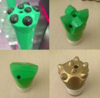Ballictic/bocado de broca verde esférico 4 do botão da rocha/7 botões 51mm para o granito