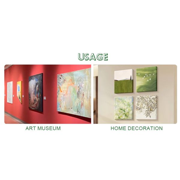 3.2m Wide Eco-Solvent Optimized Polycotton Canvas Roll for Indoor Decoration and Exhibition Prints with Gallery Quality