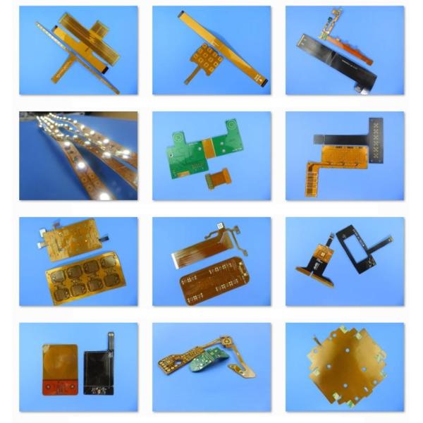 FPC PCBA Fabrication Flex PCB Board With 3M Tape and Stainless Steel Stiffener