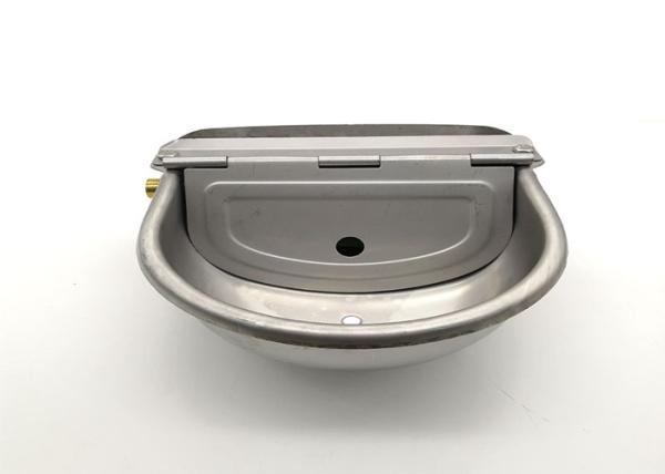Wall Mount 1.2mm 2 Drain Hole SS304 1.6L Horse Water Bowl