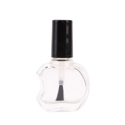 Transparent Nail Polish Glass Bottles Packaging 15ml Durable