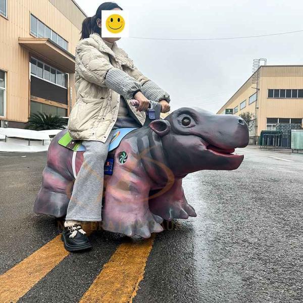 Animatronic Electric Dinosaur Ride on Scooter for Shopping Mall