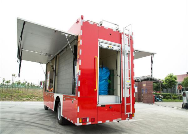 Caminhão de equipamento de incêndio de 7880 kg de peso bruto, caminhão de bombeiros de resgate pesado com medidor de medição