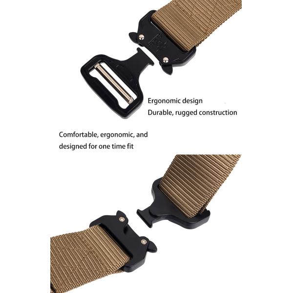 Outside Sports Hunting Accessories / Ergonomic And Adjustable Nylon Military Belt