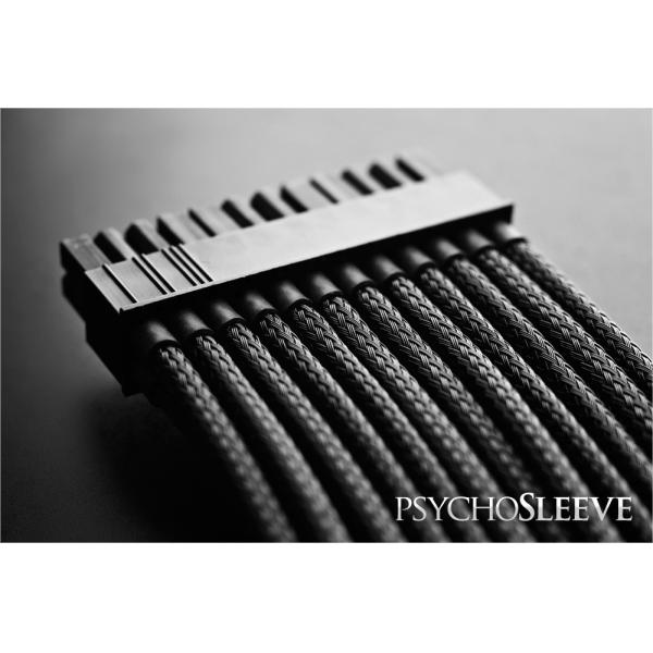 Пламя черного цвета рукава предохранения от кабеля 6мм расширяемое заплетенное ретардант