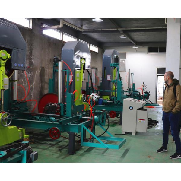 MJ3210 Vertical Saw Machine Woodworking Band Saw Vertical Sawmill with Carriage for sale