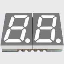 0.8 Inch 2 digit Ultra bright White SMD LED Seven Segment Display