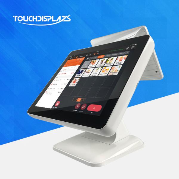 1024x768 Touch Screen POS Machine 15 Inch With Dual Screen