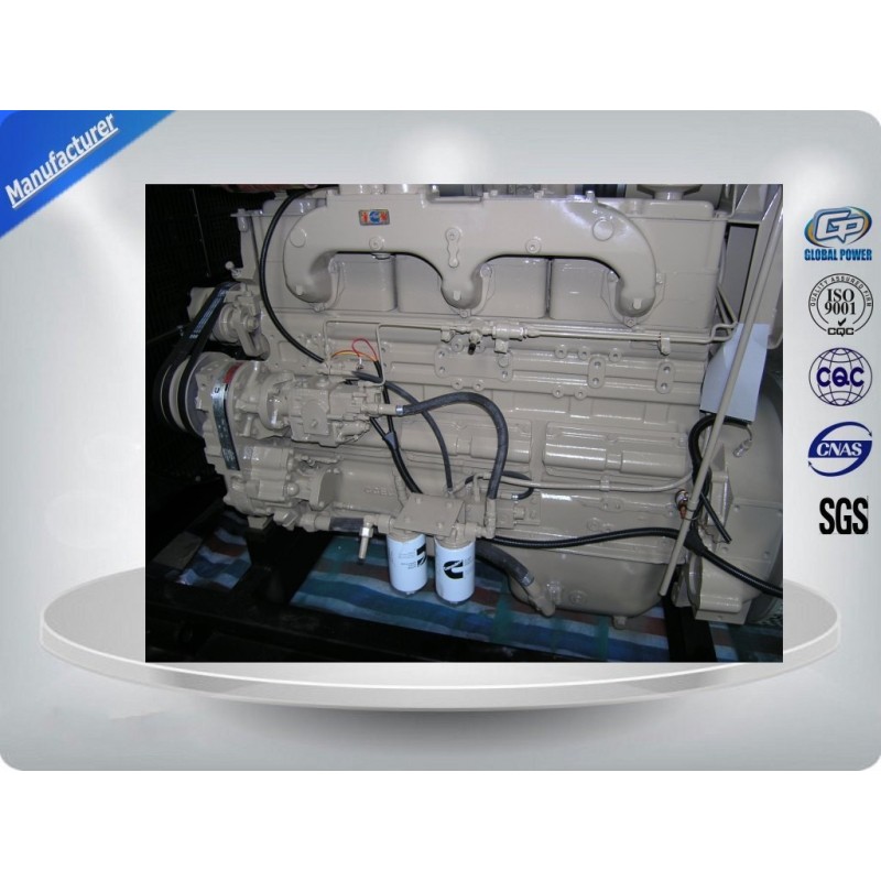 Open Type High Power Diesel Engine Generator Set Four Stroke Fixed Installation