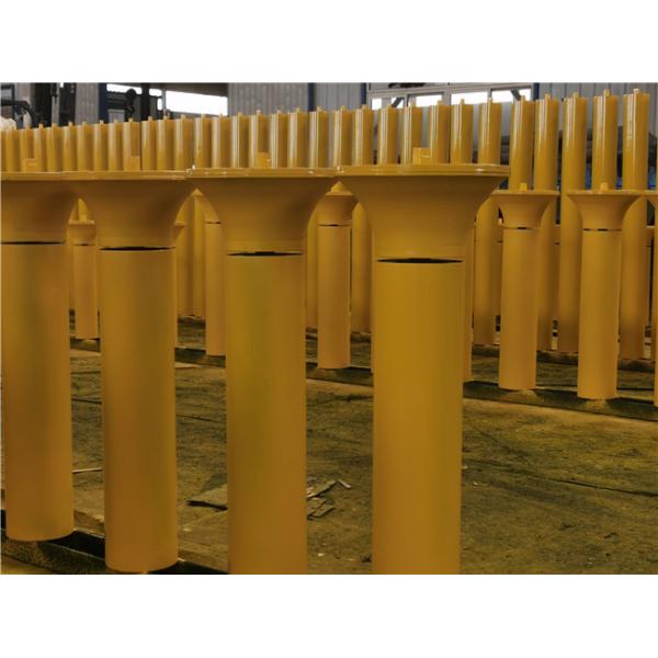 Heavy Duty High Precision Conveyor Steel Roller 50mm dia With Bearing