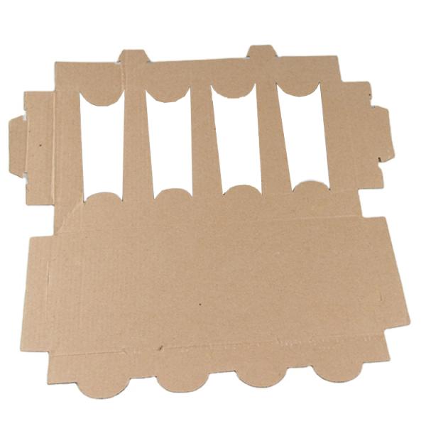 Customized Shape Tea Bags Packaging Boxes with UV Coating and Custom Printed Kraft Paper