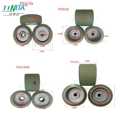 Durabilidade P5535/P5515/P5550 Roda de borracha para máquina de costura industrial Peças sobressalentes 927 MS1190 Máquina de puxar