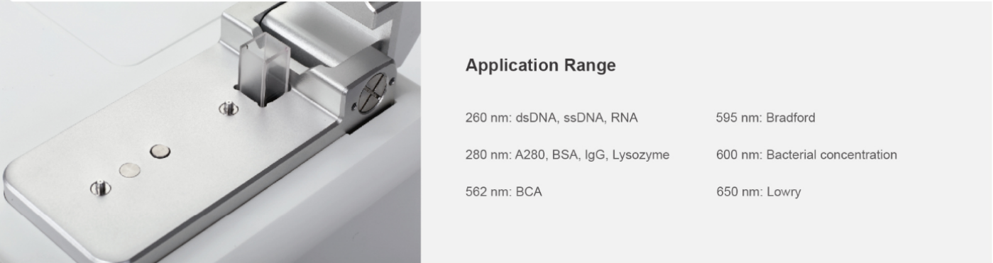 MSP-300 Nano UV Vis Micro Spectrophotometer 2 - 4500ng/uL
