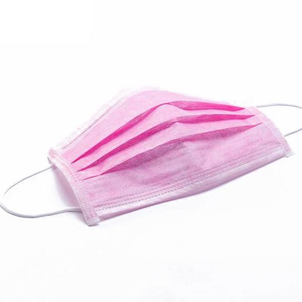 Antibacterial Non Woven Face Mask Non Toxic 3 Ply Disposable Face Mask