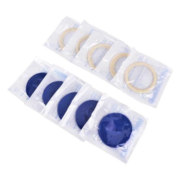 Disposable Teeth Whitening Unit Blue / White Sterile Oral Cheek Rubber Dam