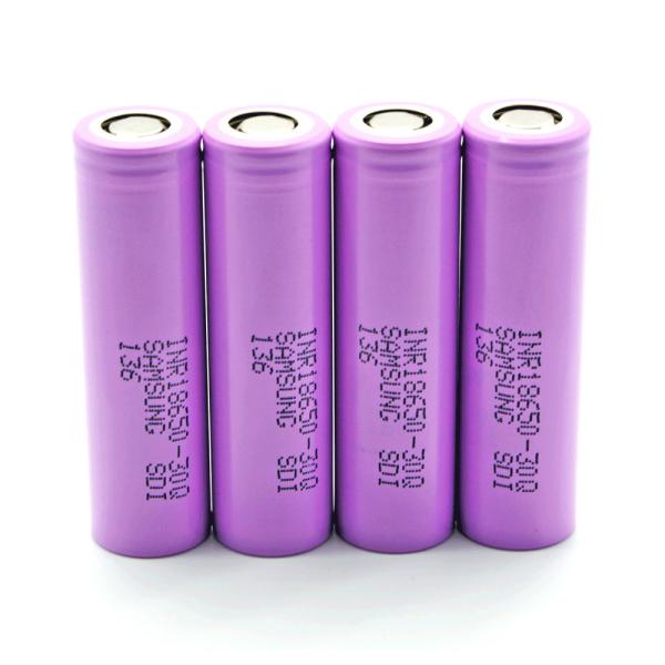 Samsung INR18650-30Q 3000mAh 3.7V 15A Discharge Li-ion Rechargeable Battery for Battery Pack, eCig Mods