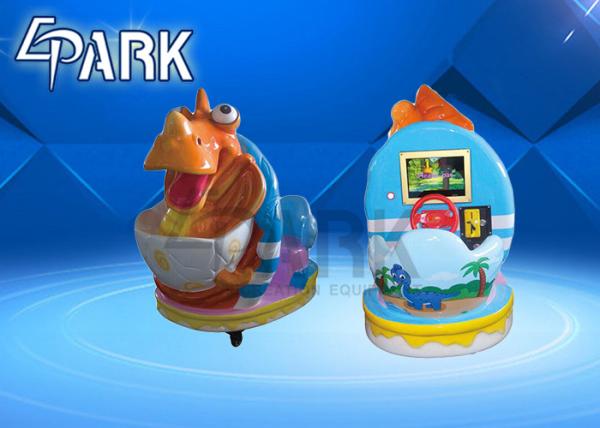 Commercial riding coin operated video film screen rides EPARK dinosaur seat kids ride on machine