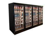 Réfrigérateur multi d'affichage de boisson non alcoolisée de plate-forme de dégivrage automatique à distance de compresseur pour l'hôtel