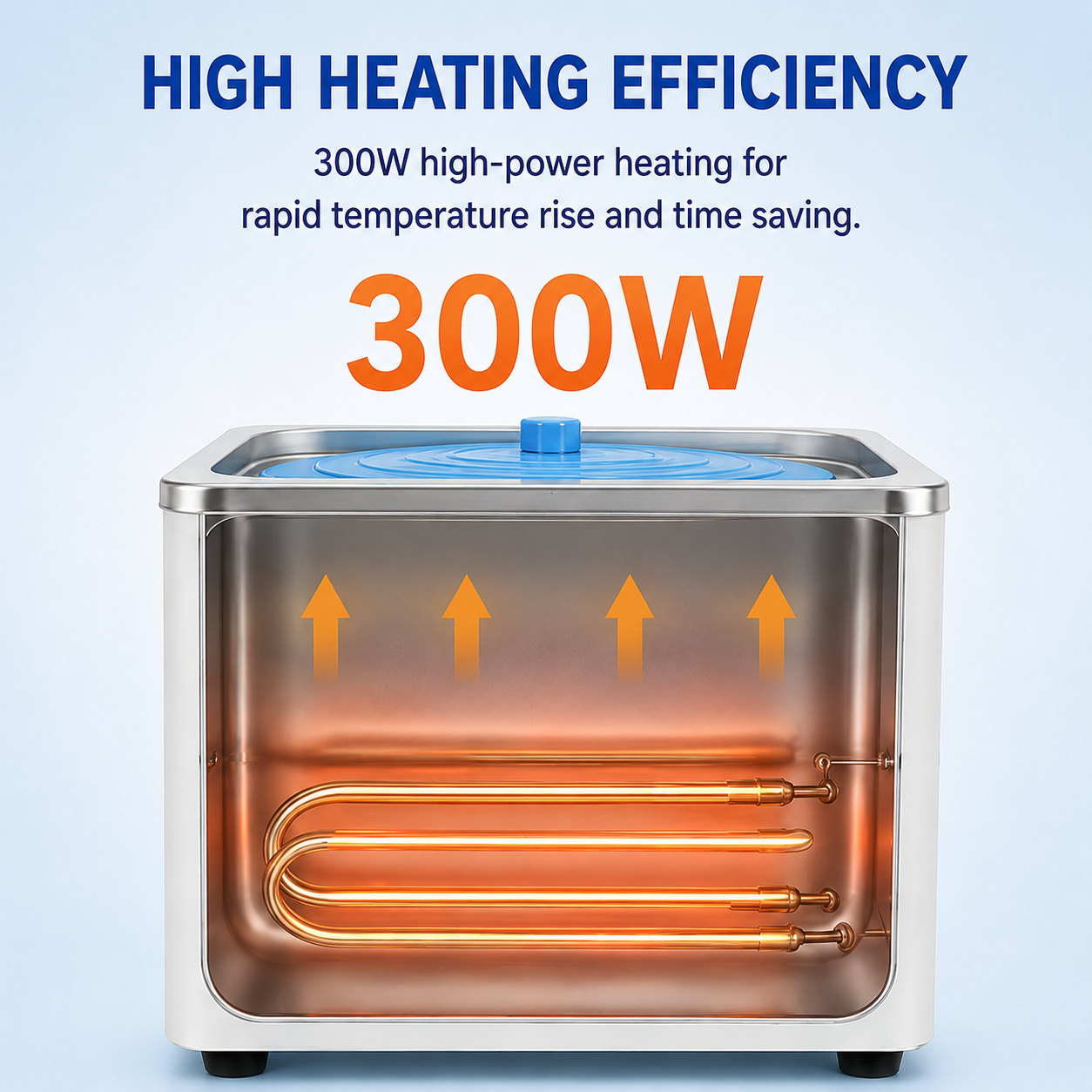 Compact 1-Hole Thermostatic Water Bath 160x160x130mm Chamber for Medical Lab Sample Heating and Education