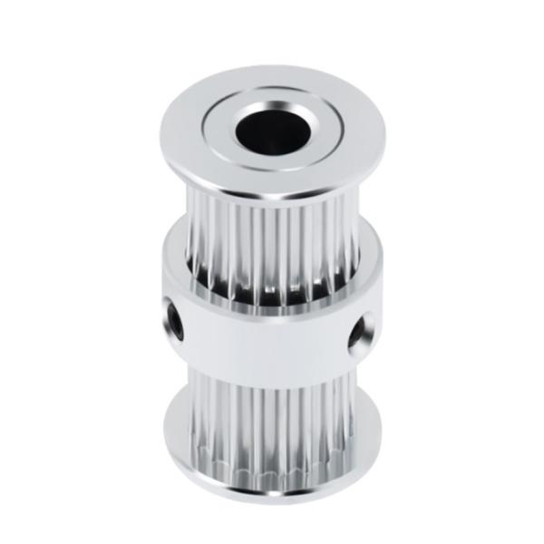 Synchronous Alloy GT2 20T 3D Printer Timing Pulley Double Head Bore