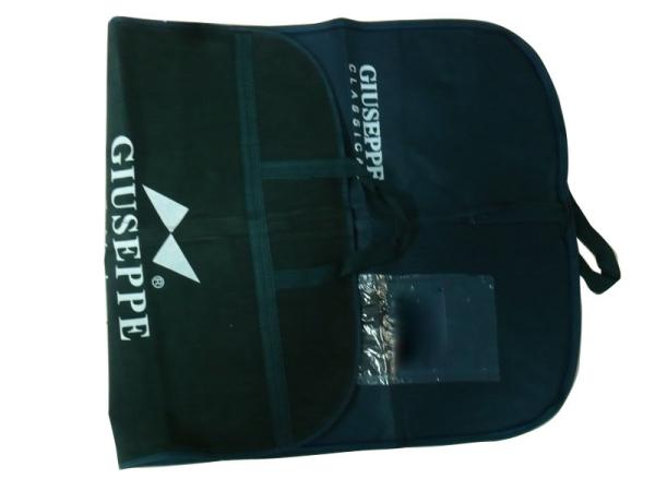 Qiuseppe Green Velvet Dress Garment Bag, Suit Carrier Bags With Nylon Handle 120cm*60cm