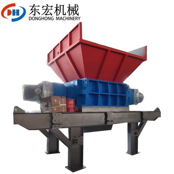 ALLOY Material Double-shaft Shredder Multifunctional Industrial Solid Waste Crushing