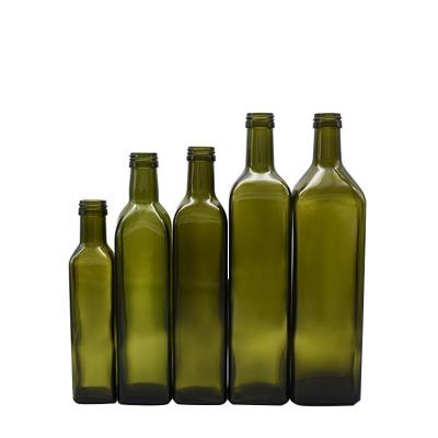 270ml 520ml 1L Lead Free Glass Edible Oil Bottle