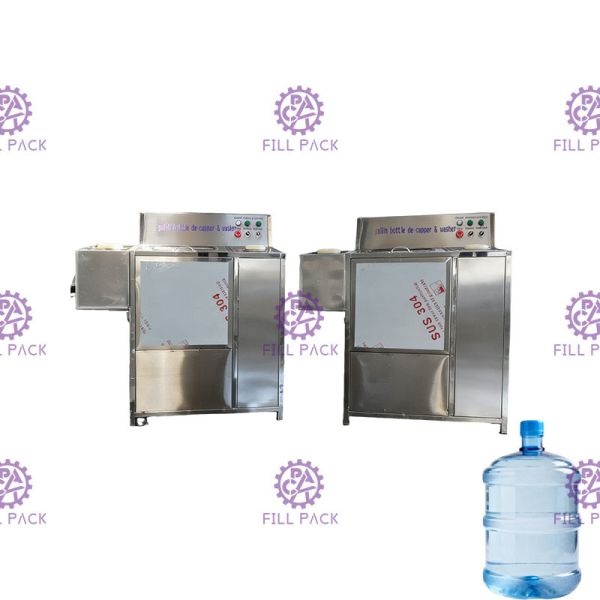 BSC-1 Semi-auto 150BPH 5 Gallon Bottle Decapper Washer