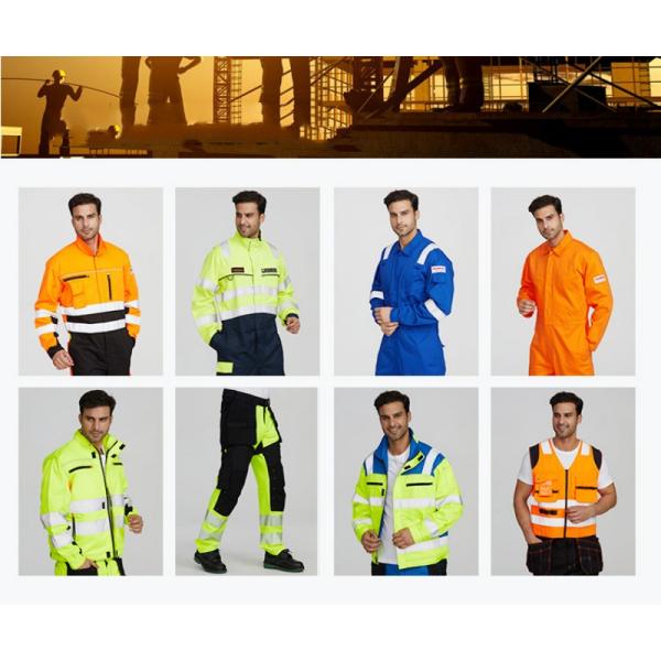 Work Safety Clothing Jacket And Pants Workwear Sets Reflective
