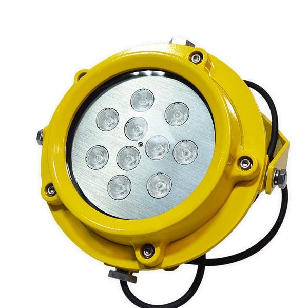 IP66 de iluminação conduzido à prova de explosões de alumínio redondo para a planta de óleo