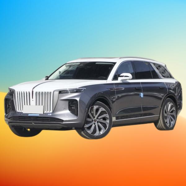 New Energy Vehicles Electric Car EV Car Hongqi E-hs9 2022  Left Steering American Used Cars for Export Existing vehicles  EHS9
