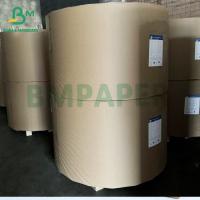 Papel de bolsas de embalaje marrón sin blanquear de grado alimenticio fuerte 65 70 GSM