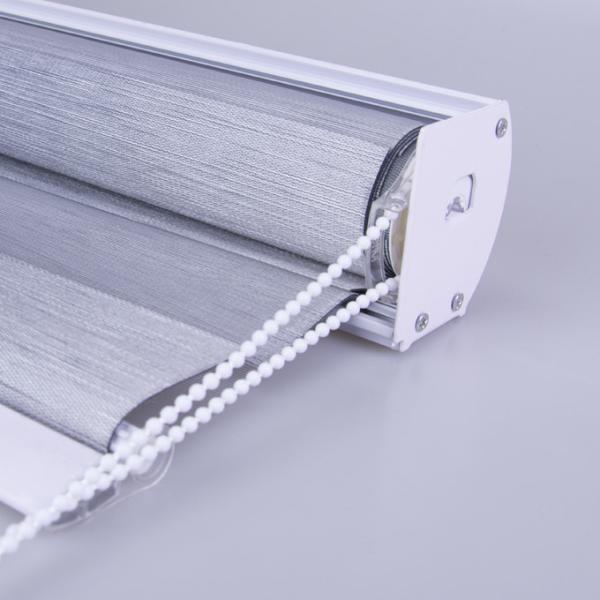 Decorative Zebra Dual Shades , Horizontal Zebra Window Curtain