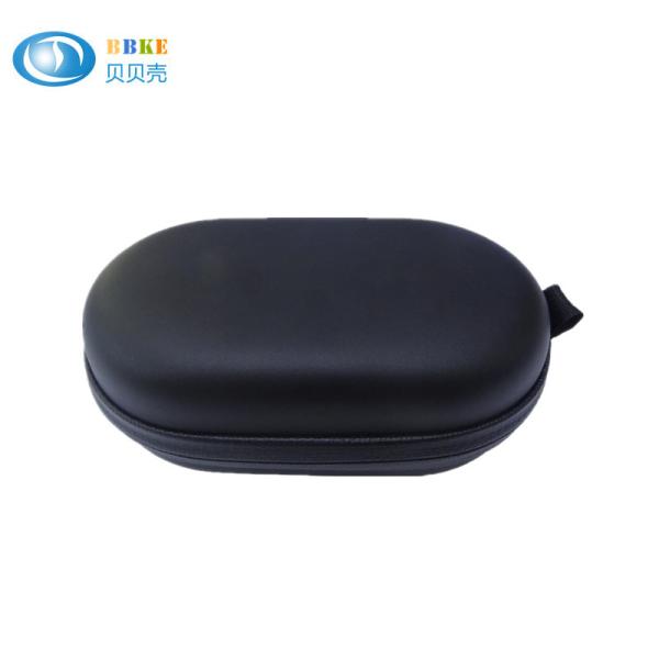 Portable PU Leather Hard EVA Headphone Case Carrying For MP3 Earphone