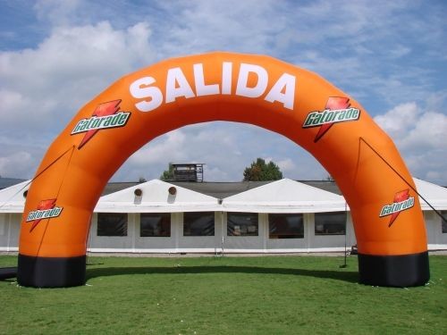 Factory Customized Air Arch Sponsor Branding Start Finish Line Sports Advertising Inflatables