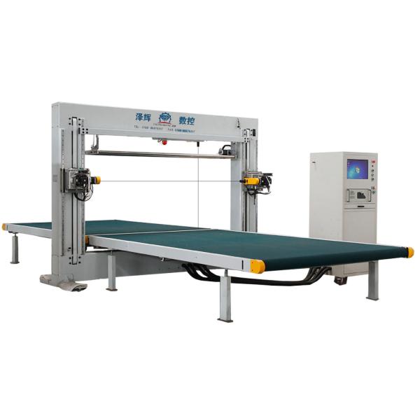 Горизонтальные и вертикальные лезвия вибрационные лезвия Cnc контурная режущая машина одно / двойные лезвия