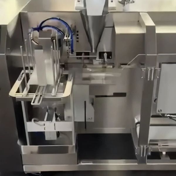 Premade Pouch Fill And Seal Machine Vacuum Granule Premade Bag Packing Machine 5kw