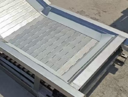 Precision Metal Conveyor Belt Woven Wire Belt Withstands Thousand Degree High Temperature Treatment