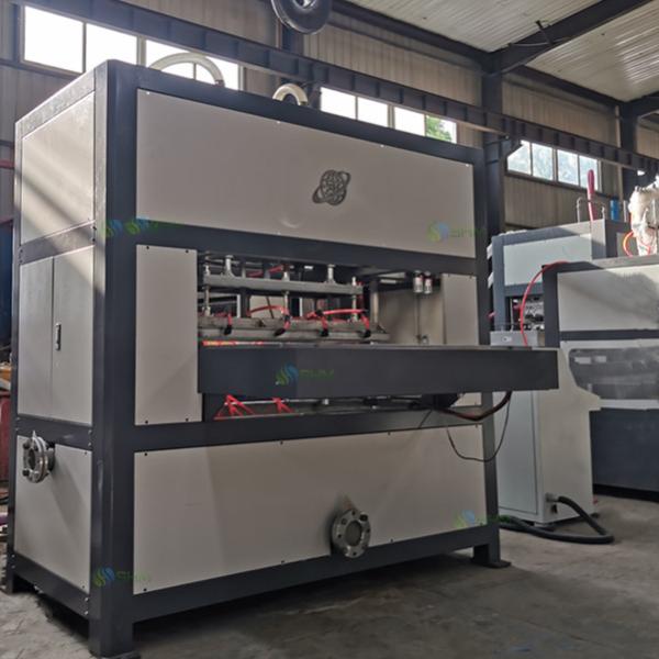 Linha de produção de equipamento de moldagem de fibras cerâmicas avançadas Opção de capacidade personalizável