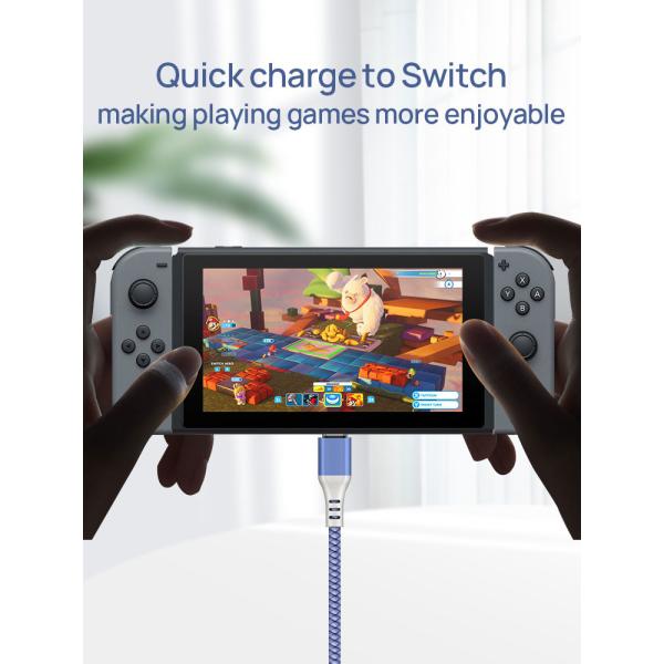 Slim SGS USB Lightning Charging Cable PD Fast Charging