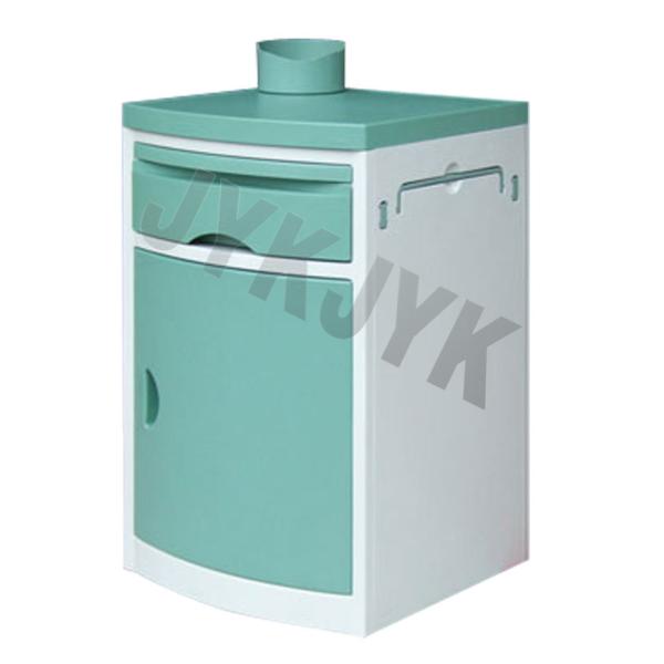 Table de chevet médicale en plastique ABS avec tiroir