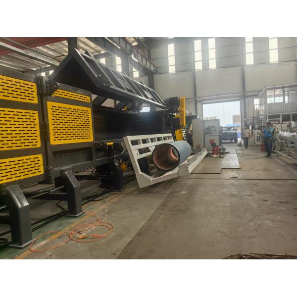 Machine de déchiquetage et de granulage en plastique horizontal de tuyaux HDPE et PVC automatique et à haut rendement