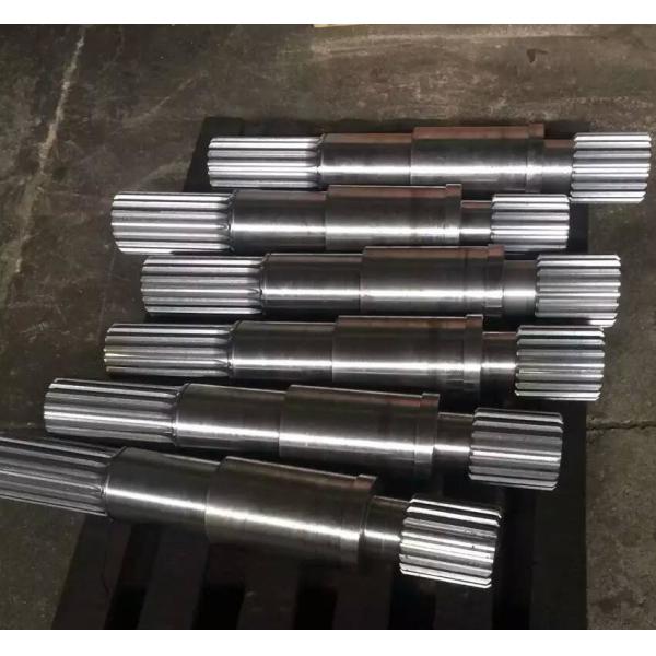 Spline Gear Shaft with Cylindrical Type for Precision Parts Machining in Mechanical Transmission