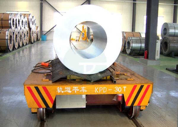 Steel Factory Used Material Handling Equipment Automation Rail Battery Coil Transfer Cars Trailers For Sale