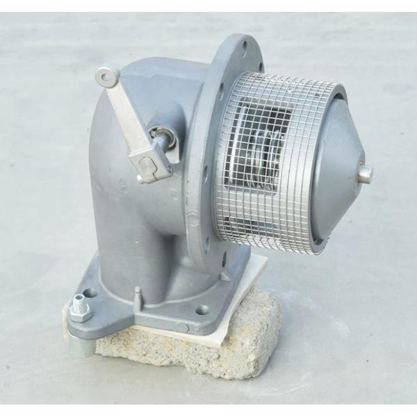 Aluminium Alloy Tank Truck Emergency Closing Bottom Tank Valve Manual Subsea Valve 5.3kg