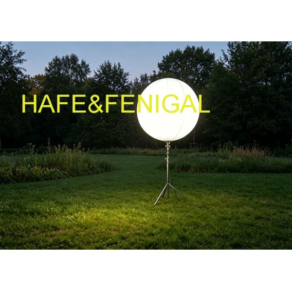 Pearl SP Balloon Light with Customizable Logo DMX Control and 200-800W LED for Premium Event Lighting