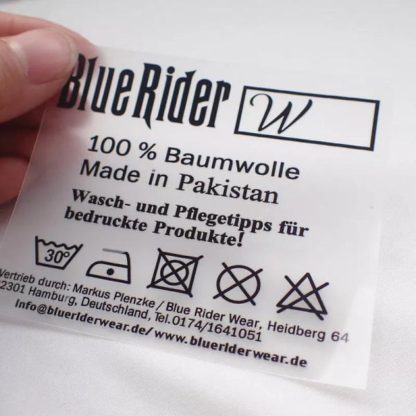 3D выбило силикон печатая передачу тепла одежды обозначает Washable